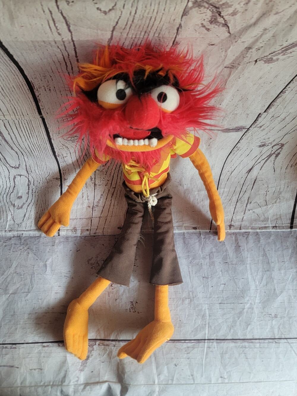 The Muppets Most Wanted Animal Drummer Plush Doll 18" Stuffed Animal Read